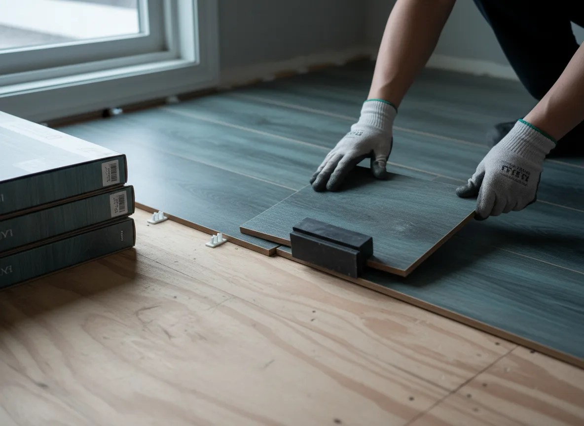 Luxury Vinyl Plank Installation company in Mills, NE